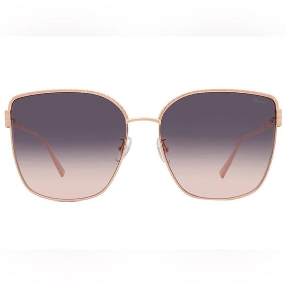 Chopard Stylish Gold Frame Sunglasses NWT MSRP $950 main image 5